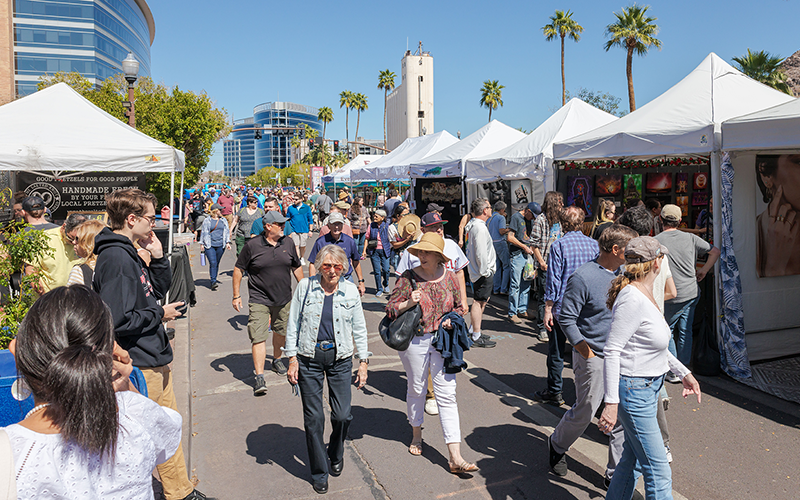 Tempe Festival of the Arts, credit Downtown Tempe Authority